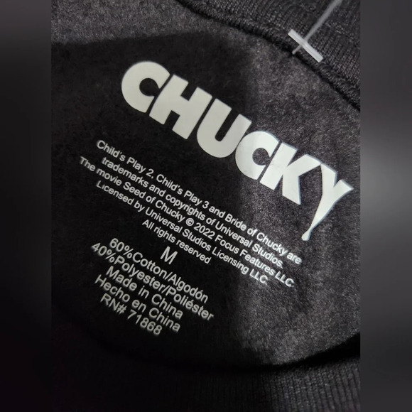 Unisex CHUCKY Sweatshirt - Picture 3 of 4